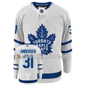 Toronto Maple Leafs FREDERIK ANDERSEN 31 Adidas Weiß Trikot Authentic - Herren